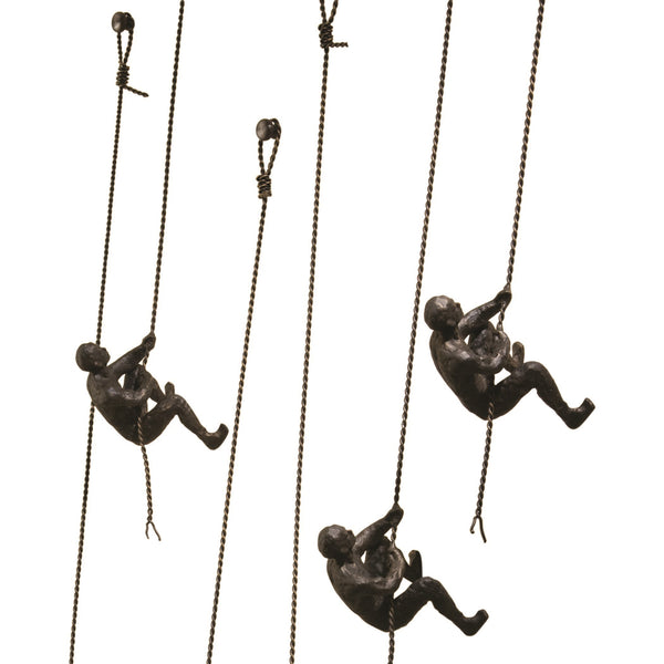 Safavieh Climbing Man-Wall Mounted-Bronze | Global Views - 8.80849