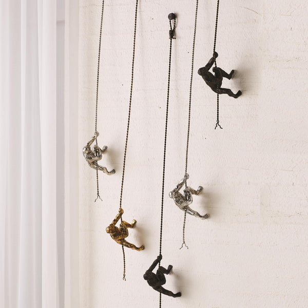 Safavieh Climbing Man-Wall Mounted-Thai Gold Leaf | Global Views - 8.82428