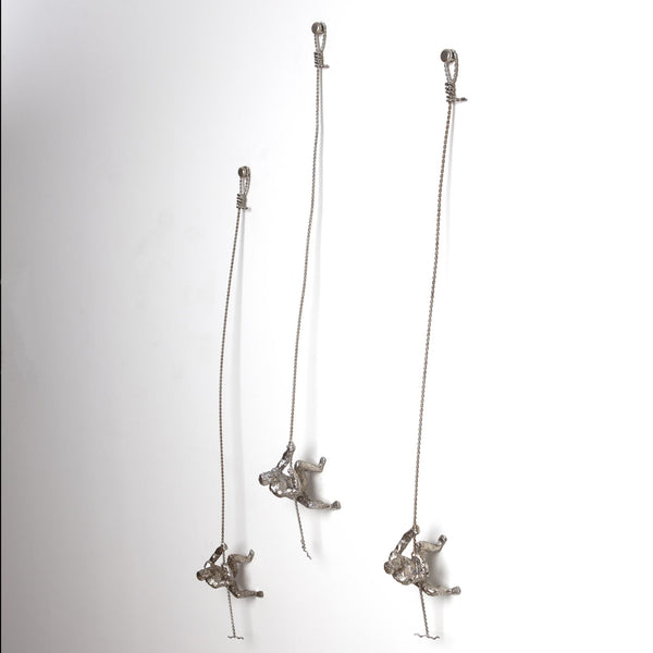 Safavieh Climbing Man-Wall Mounted-Thai Silver Leaf | Global Views - 8.82429