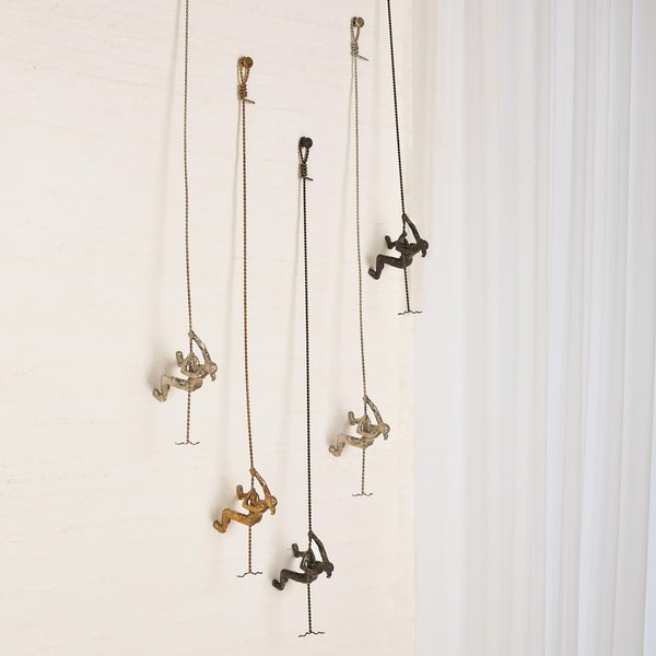 Safavieh Climbing Woman-Wall Mounted-Bronze | Global Views - 8.82565