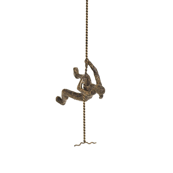 safavieh Climbing Woman-Wall Mounted-Bronze | Global Views - 8.82565