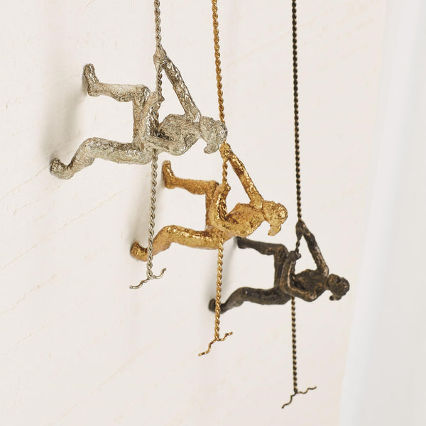 Safavieh Climbing Woman-Wall Mounted-Thai Silver Leaf | Global Views - 8.82567