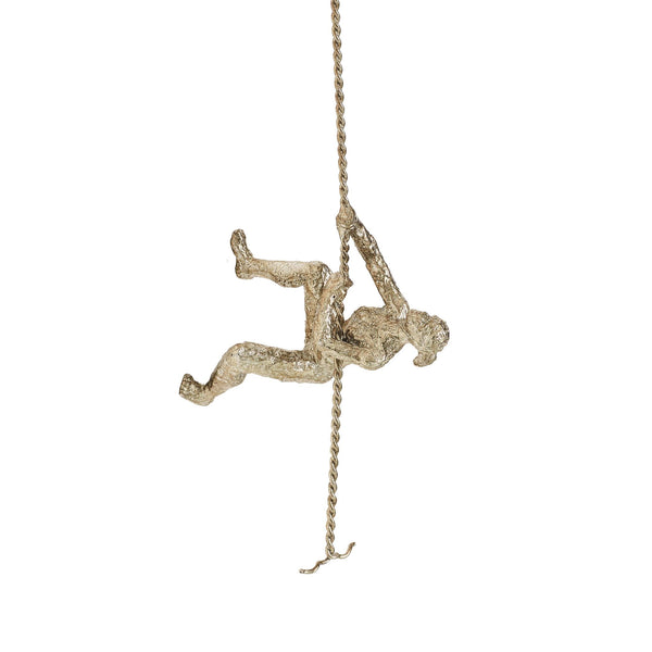 safavieh Climbing Woman-Wall Mounted-Thai Silver Leaf | Global Views - 8.82567
