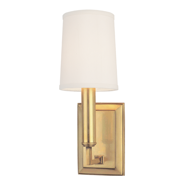 Safavieh Clinton Wall Sconce | Hudson Valley Lighting - 811-AGB