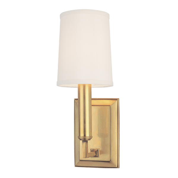 safavieh Clinton Wall Sconce | Hudson Valley Lighting - 811-AGB