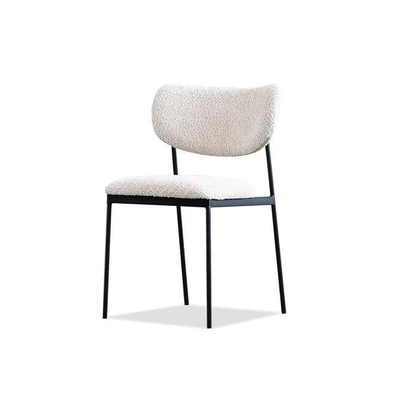 safavieh Clique Dining Chair - Biscuit Beige | Mobital - DCH-CLIQ-BISB-PCBLA