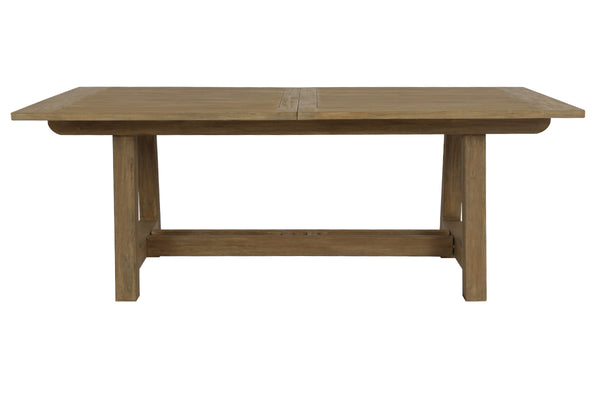 Safavieh Coastal Teak Dining Table With Leaf Extension | Sunset West - SW5501-T79-118