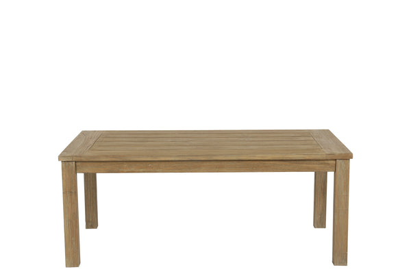 Safavieh Coastal Teak Rectangular Coffee Table | Sunset West - SW5501-CT
