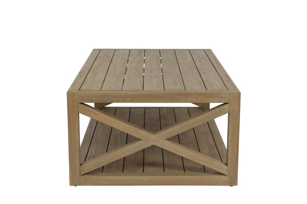 Safavieh Coastal Teak X Coffee Table | Sunset West - SW5501-XCT