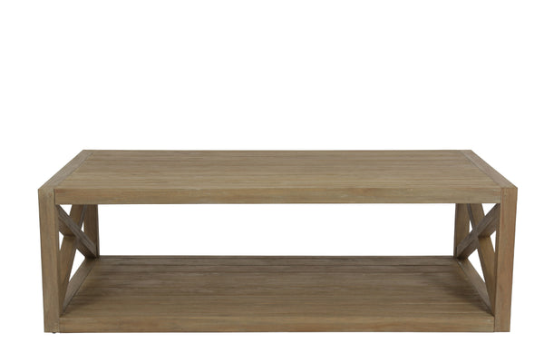 Safavieh Coastal Teak X Coffee Table | Sunset West - SW5501-XCT