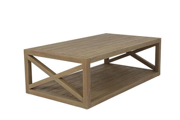 safavieh Coastal Teak X Coffee Table | Sunset West - SW5501-XCT