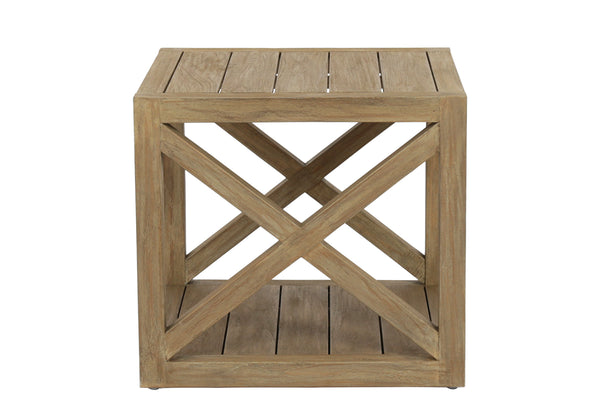 Safavieh Coastal Teak X End Table | Sunset West - SW5501-XET