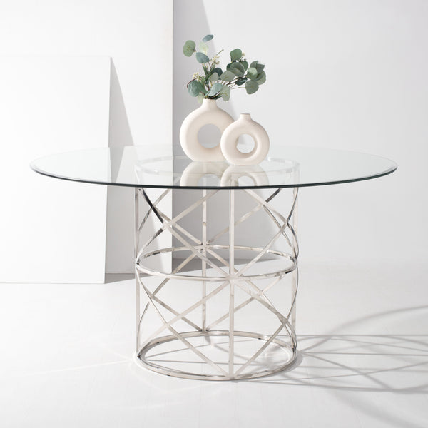 Safavieh Colbert 54" Round Dining Table | Safavieh Couture - DUP1003