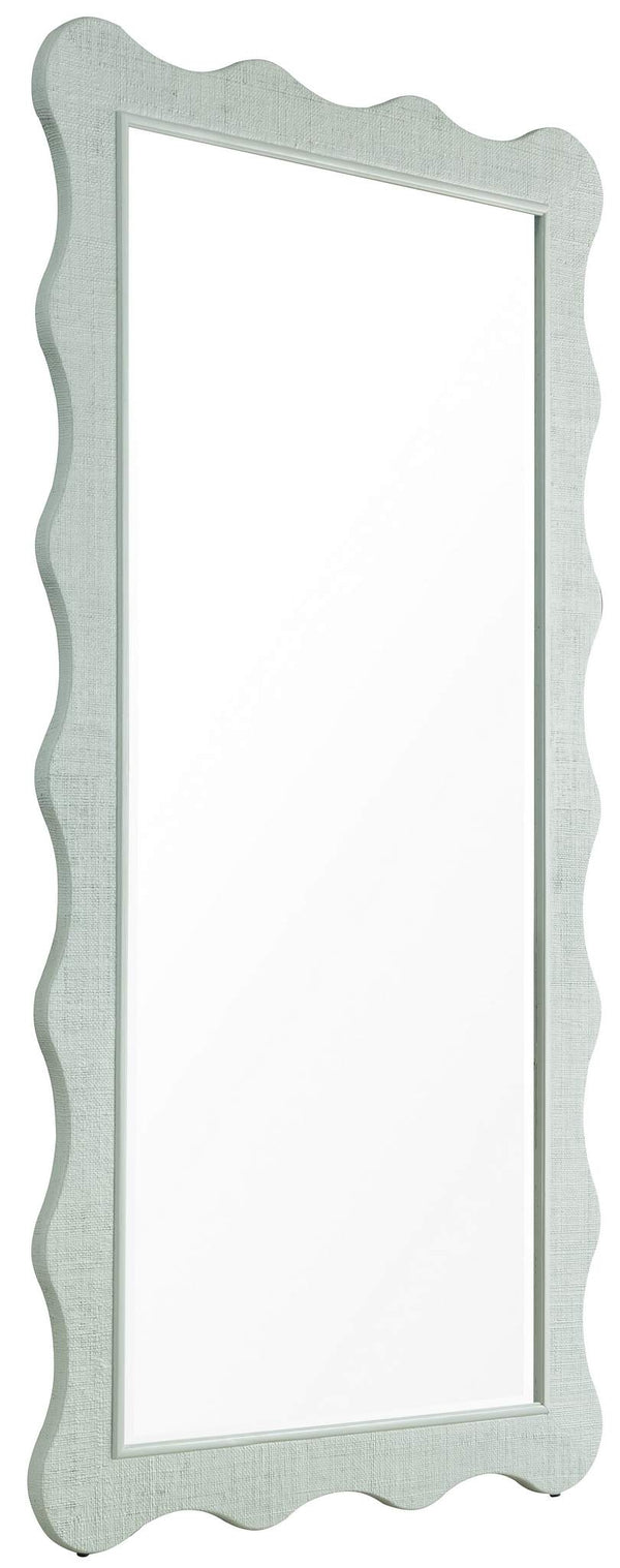 Safavieh Commerce And Market Waverly Leaner Mirror - Blue | Hooker Furniture - 7228-50752-45