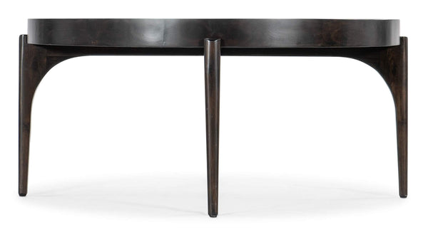 Safavieh Commerce & Market Round Cocktail Table - Dark Wood | Hooker Furniture - 7228-80105-89