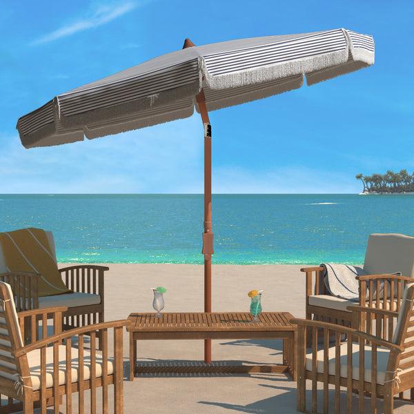 Safavieh Copen 6.5 Ft Beach Umbrella | Safavieh - PAT8501