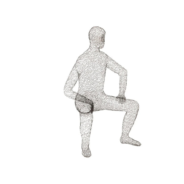 safavieh Crazy Wire Lounging Male | Phillips Collection - CH82089