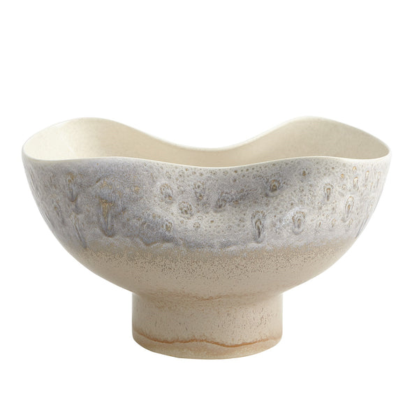 Safavieh Cream Rises Dented Bowl | Global Views - 1.10808