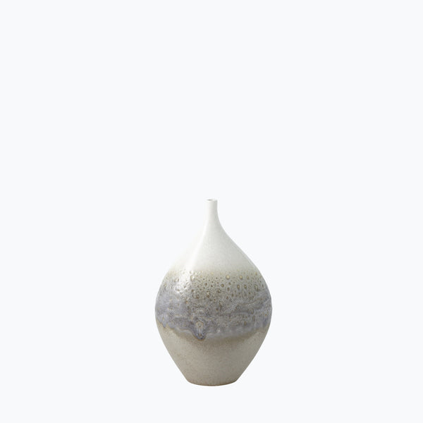 Safavieh Cream Rises Vase-Wide-Sm | Global Views - 1889