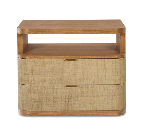 Safavieh Cruz Two Drawer Large Nightstand | Century Furniture - CT6067