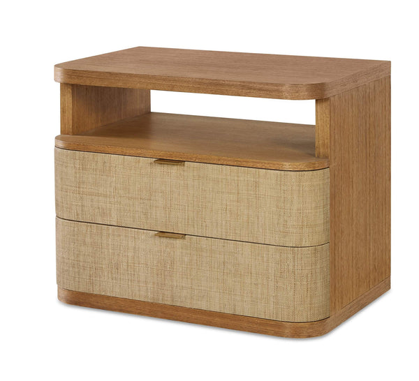 safavieh Cruz Two Drawer Large Nightstand | Century Furniture - CT6067