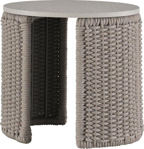safavieh Cuerda Oval End Table | McGuire Furniture - MCO3261