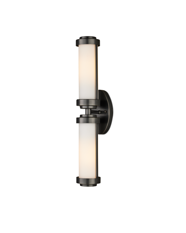safavieh Currey & Co Bowland Bronze Bath Wall Sconce | 5800-0045