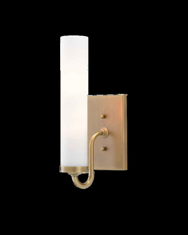 safavieh Currey & Co Brindisi Brass Wall Sconce | 5800-0010