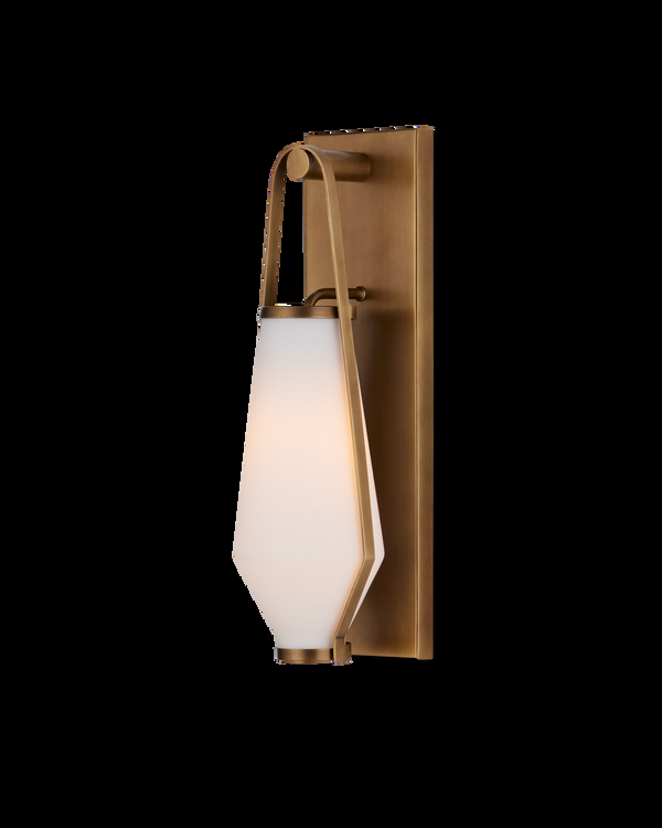 safavieh Currey & Co Brompton Brass Bath Wall Sconce | 5800-0050