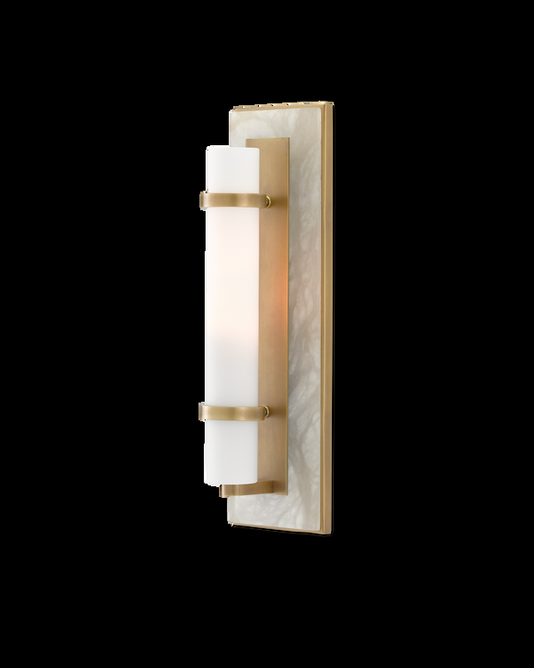safavieh Currey & Co Bruneau Brass Wall Sconce | 5800-0016