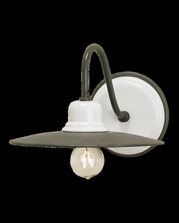 safavieh Currey & Co Eastleigh Gray & White Wall Sconce | 5154