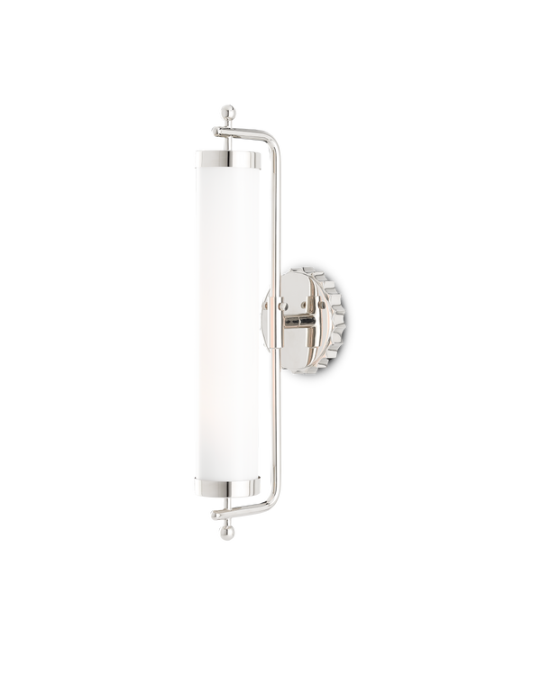 safavieh Currey & Co Latimer Nickel Wall Sconce | 5000-0142