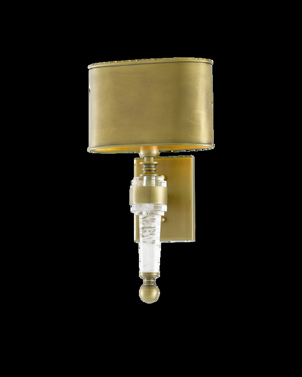 safavieh Currey & Co Lindau Brass Wall Sconce | 5000-0177