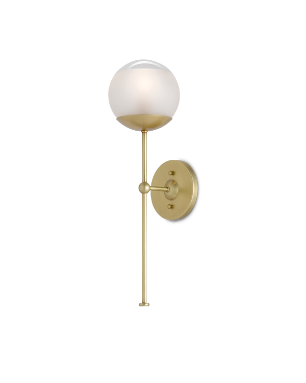 safavieh Currey & Co Montview Brass Wall Sconce | 5000-0154