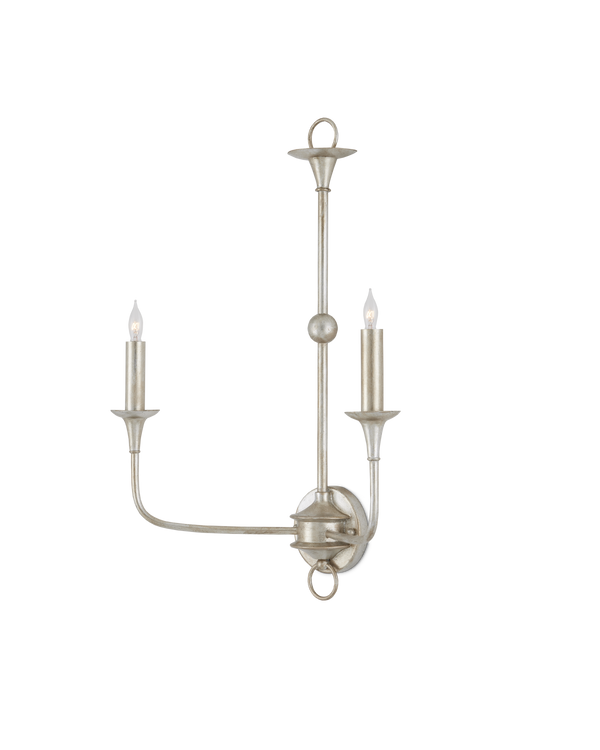 safavieh Currey & Co Nottaway Champagne Double-Light Wall Sconce | 5000-0218