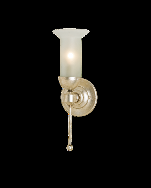 safavieh Currey & Co Pristine Silver Wall Sconce | 5117