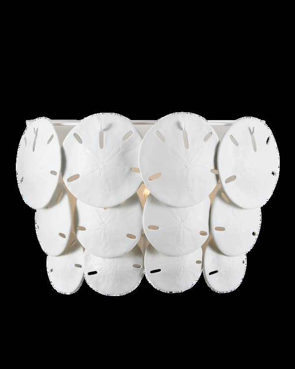 safavieh Currey & Co Tulum White Wall Sconce | 5000-0234