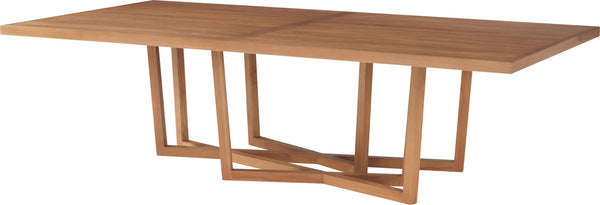 safavieh Cutter Rectangle Dining Table - Wood Top | McGuire Furniture - MCO3634