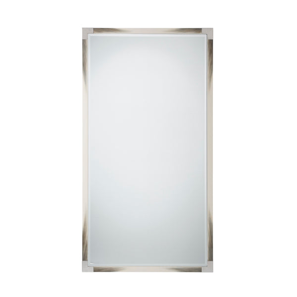 safavieh Cutting Edge Floor Mirror (Longhorn White) | Theodore Alexander - 3102-453