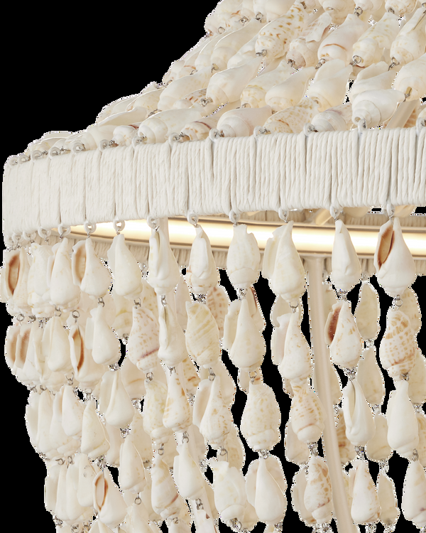 Safavieh Cybele Chandelier - Ivory | Currey & Co - 9000-1242