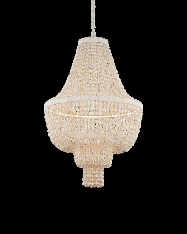 Safavieh Cybele Chandelier - Ivory | Currey & Co - 9000-1242