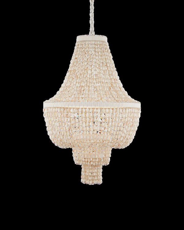 safavieh Cybele Chandelier - Ivory | Currey & Co - 9000-1242