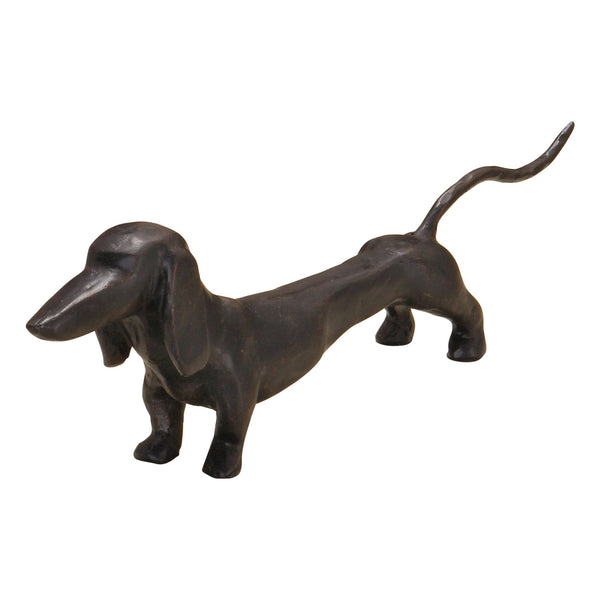 safavieh Dachshund Hound Sculpture | Global Views - 8.81667