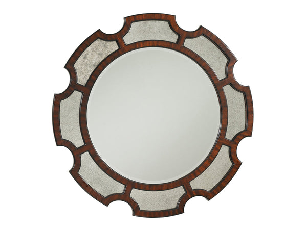 safavieh Del Mar Round Mirror | Lexington Furniture - 708-201