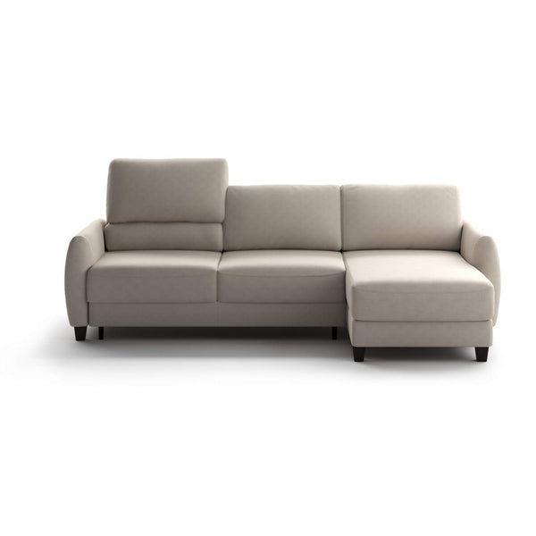 safavieh Delta Full XL Sectional (Reversible Chaise + Loveseat Sleeper) Cloud 02 - 104/9 Smoked birch | Luonto Furniture - DELT-BFP+FOU-CLOU/02-104/9-SMB