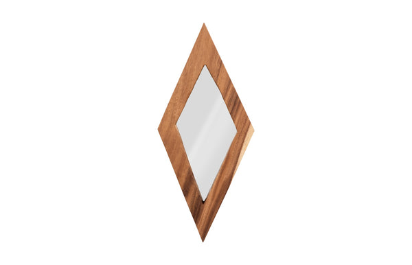 safavieh Diamond Mirror Lg Natural | Phillips Collection - TH95620