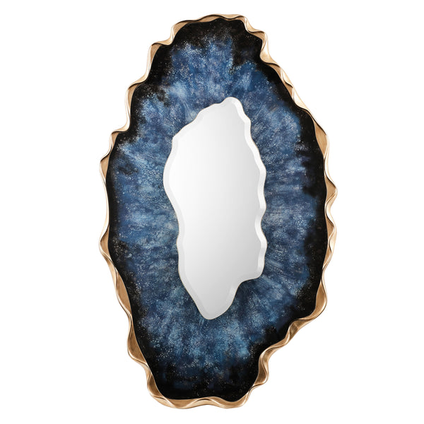 safavieh Dirillo Mirror Tall Blue Agate | John Richard - JRM-1446