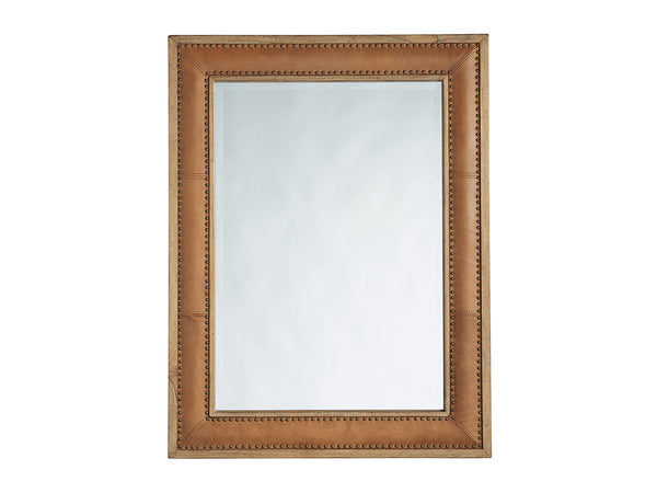 safavieh Dominica Leather Rectangular Mirror | Tommy Bahama Home - 566-205