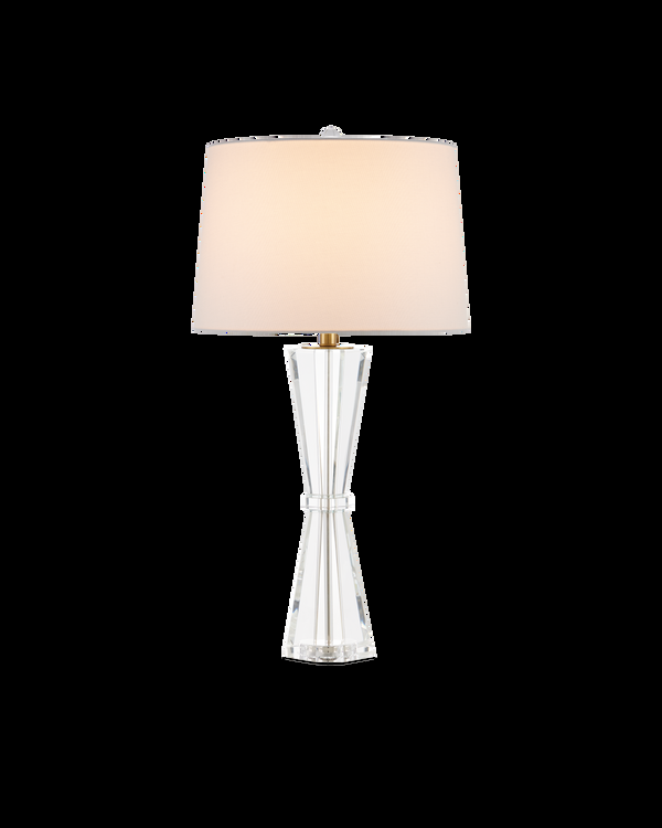 safavieh Duveen Table Lamp - Clear | Currey & Co - 6000-0972