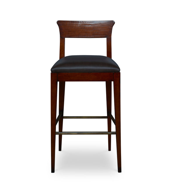 Safavieh Easton Bar Stool | Century Furniture - PLR-18151B-PECAN